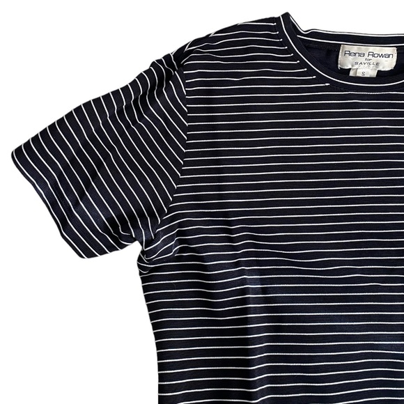 VINTAGE RENA ROWAN Striped T-shirt - Picture 2 of 5